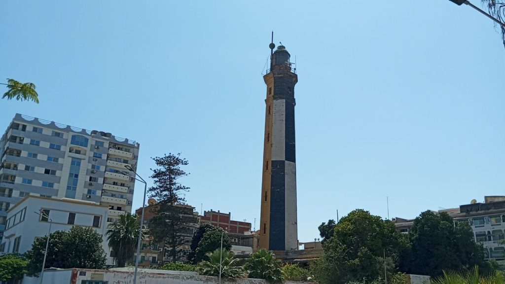 “Port Said Lighthouse”.. The world’s first concrete structure at the crossroads of history and navigation فنار بورسعيد