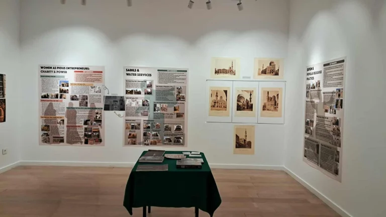 Art exhibition about Sayyida Zaynab Photo Ahmed Taha