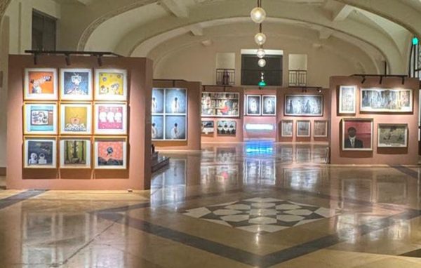 Art exhibition at the Our Heritage Foundation to support the Darb 1718