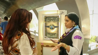 Art exhibition celebrates the first commemorative stamp featuring Egyptian scouts