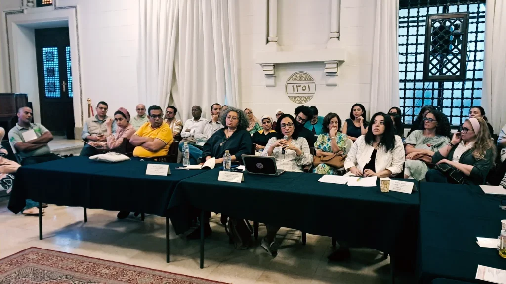 Between popular religiosity and the benevolence of the Quran, how can beauty be reconnected with “Sayyida Zeinab”? Part of the lecture Photo Ahmed Taha
