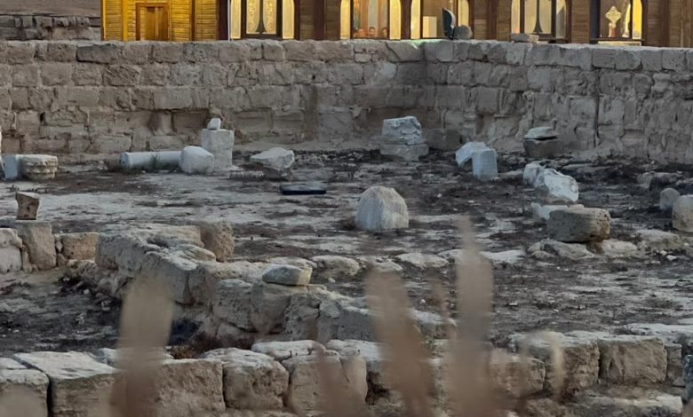 The archaeological site of Abu Mina in Alexandria