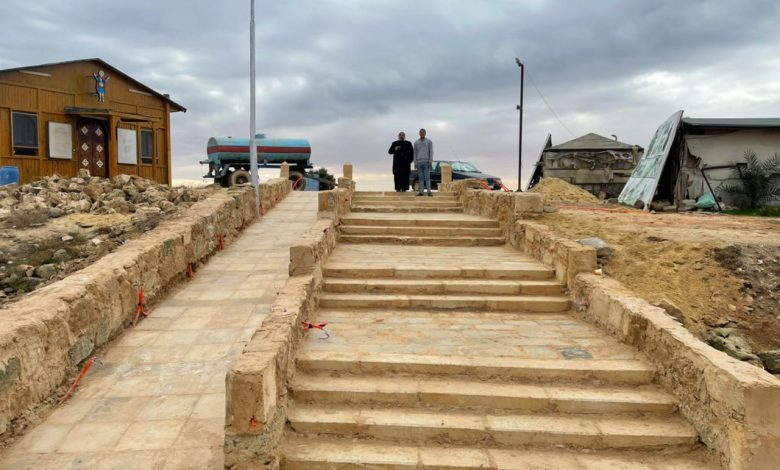 The archaeological site of Abu Mina in Alexandria
