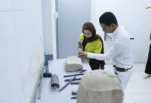 The first school for teaching sculpture in Luxor