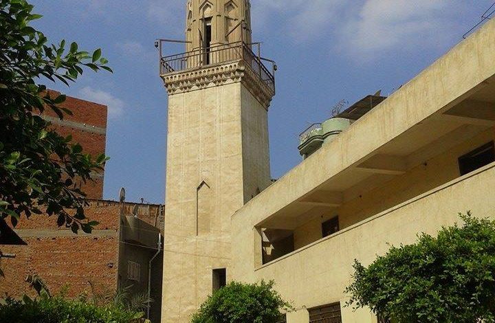 The minaret of the Sidi Salama Mosque in Samannud, Gharbia Governorate – before collapse