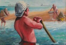 Um Al-Khalul painting by Mustafa Al-Azbi