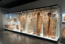 Egyptian artifacts on display at a museum in Basel, Switzerland - Photo: Creative Commons