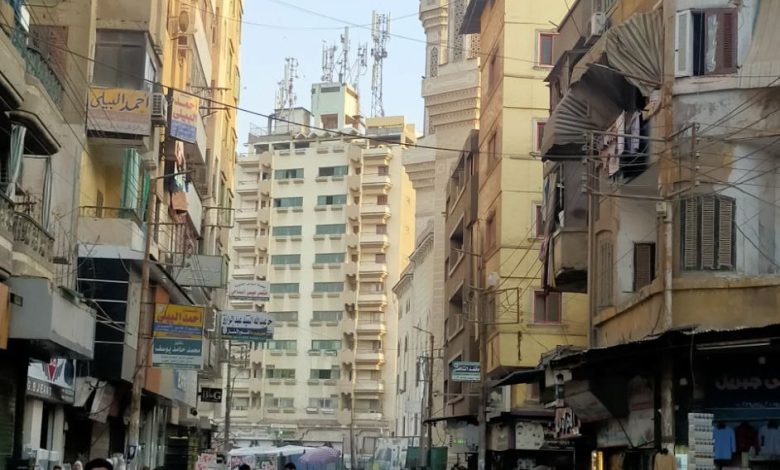 End of Al-Abbasi Street, Sheikh Hassanein Mosque