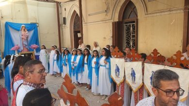 Nativity of the Blessed Virgin Mary.. Photo by Asmaa Al-Sharqawy