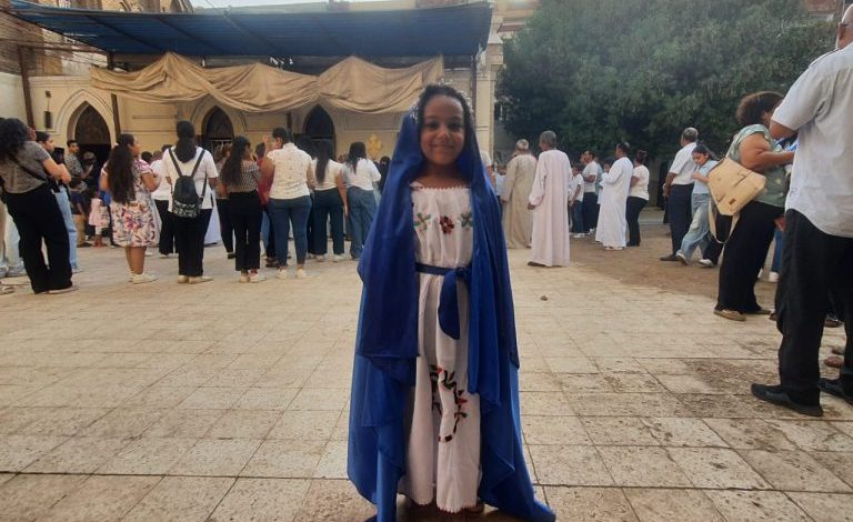 Nativity of the Blessed Virgin Mary.. Photo by Asmaa Al-Sharqawy 