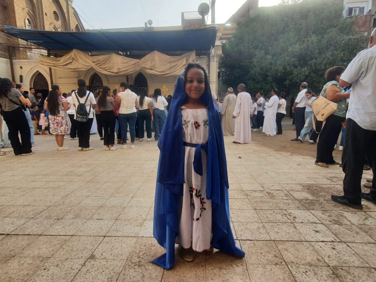 Nativity of the Blessed Virgin Mary.. Photo by Asmaa Al-Sharqawy 