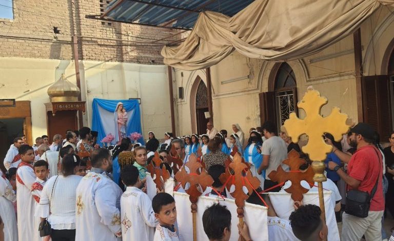 Nativity of the Blessed Virgin Mary.. Photo by Asmaa Al-Sharqawy 