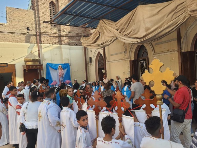 Nativity of the Blessed Virgin Mary.. Photo by Asmaa Al-Sharqawy 