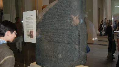 The Rosetta Stone on display at the British Museum - Creative Commons