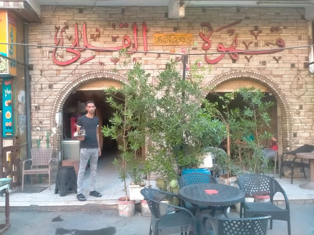 Al-Qulali Café… A cultural hub that brings together writers and intellectuals in Fayoum Al Qulali Cafe in Fayoum. Photo BY Karim Selim