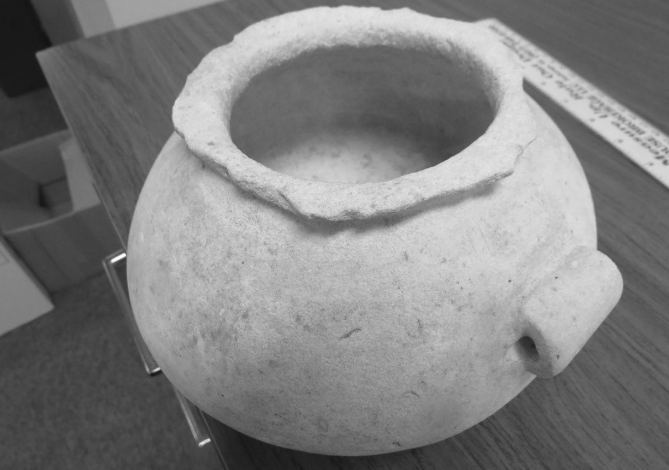 Egyptian antiquities seized at John F. Kennedy Airport while being smuggled from Egypt to the United States.