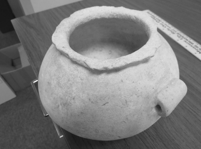 Egyptian antiquities seized at John F. Kennedy Airport while being smuggled from Egypt to the United States.