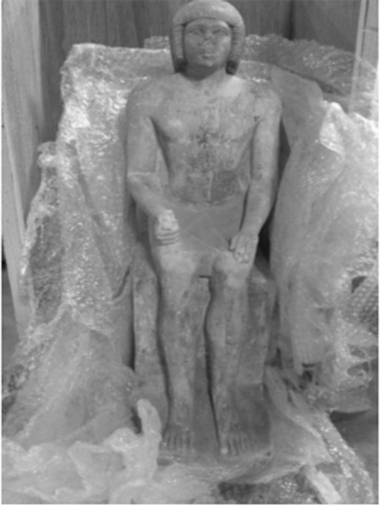 Egyptian antiquities seized at John F. Kennedy Airport while being smuggled from Egypt to the United States