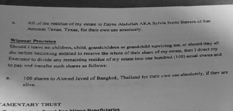 From the investigation documents