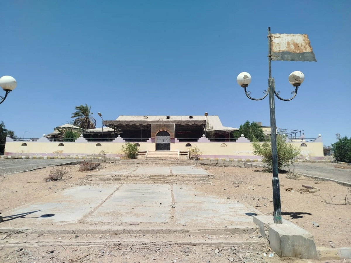 Rest area for VIP visitors. Photo by Esraa Mahareb