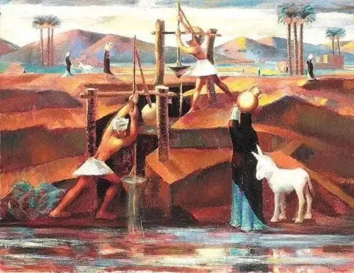 A national hero and a suffering soldier: the Egyptian farmer in art and literature The Egyptian Farmer in Mahmoud Saeeds Painting