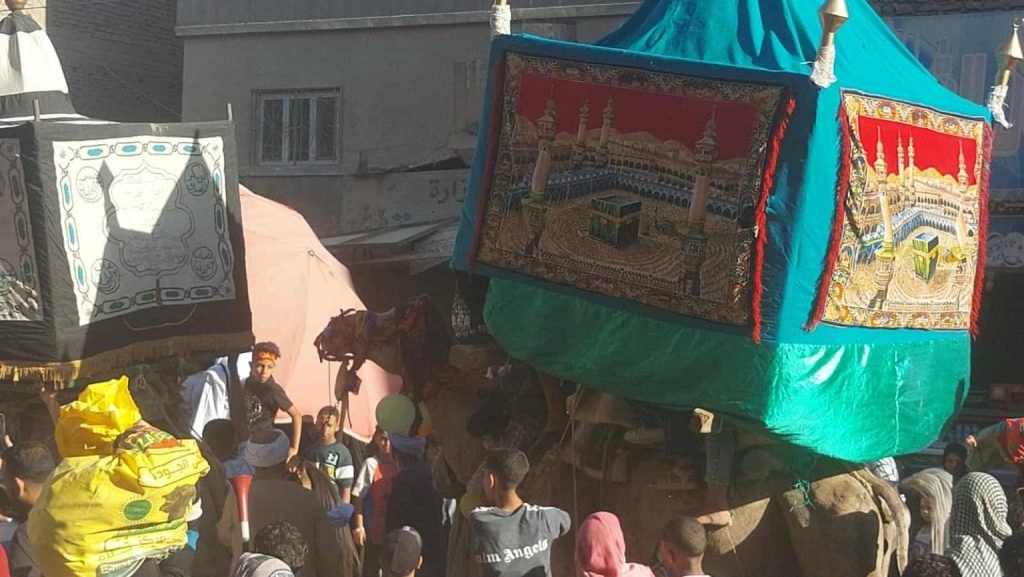 The howdah and the birth celebration... Photo by Asmaa Montaser