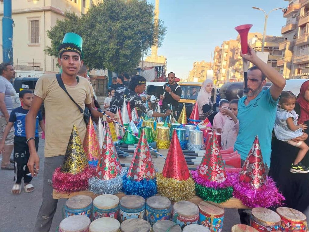 The tratir seller. Photo by Asmaa Montaser