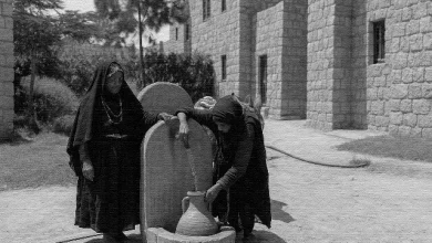 Water fountains in the past... Image created with artificial intelligence