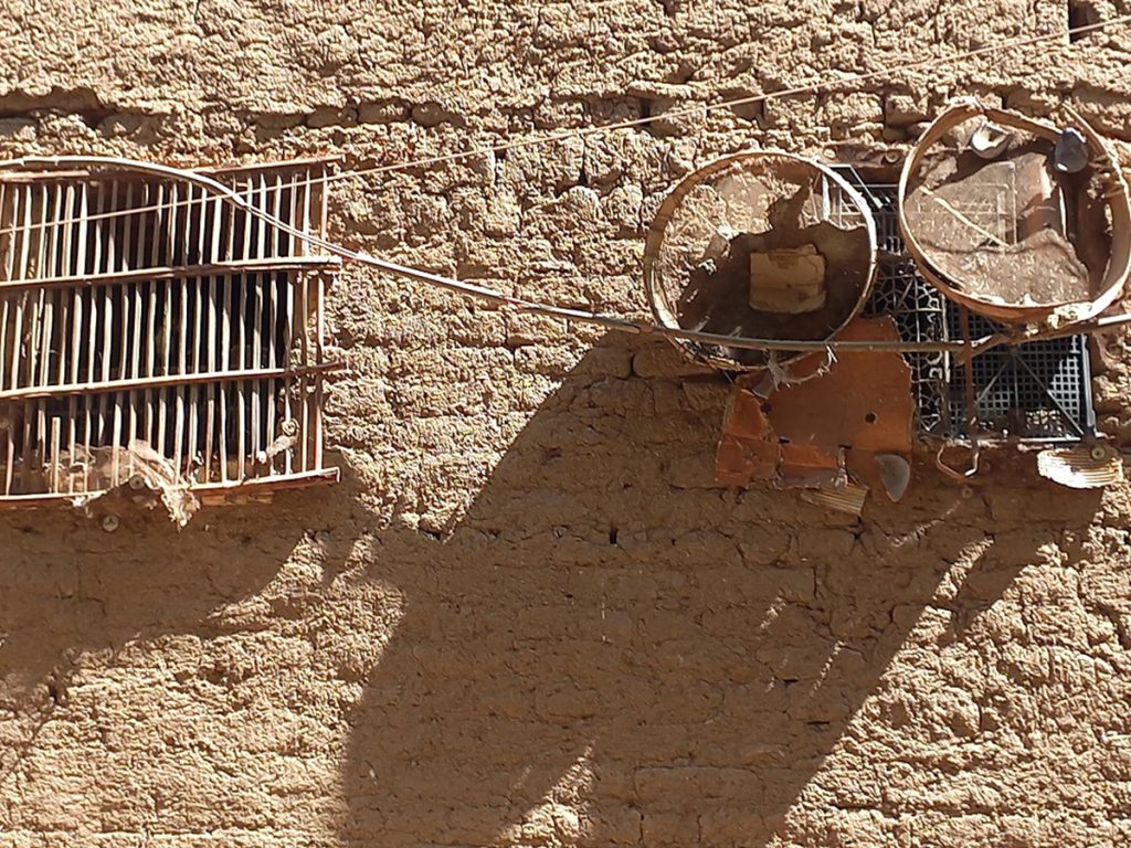 An old kitchen in one of the houses of Kom El-Dabaa. Photo by Asmaa El-Sharkawy