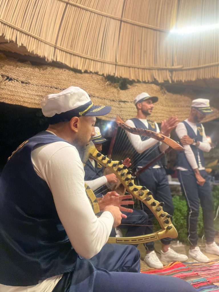 Sohba band performs in Aswan.. Photo by Mohamed Awad