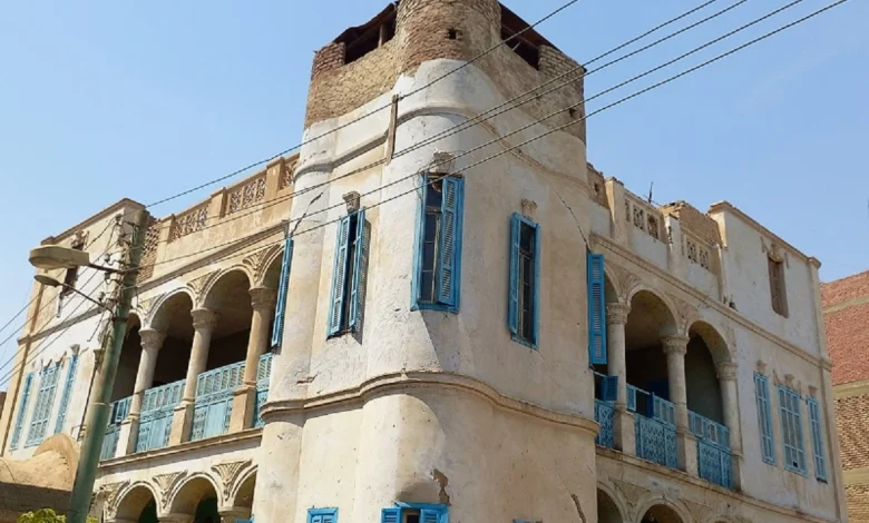 The Nashat mayor's palace was built in Nakada... Photo by Asmaa El-Sharkawy