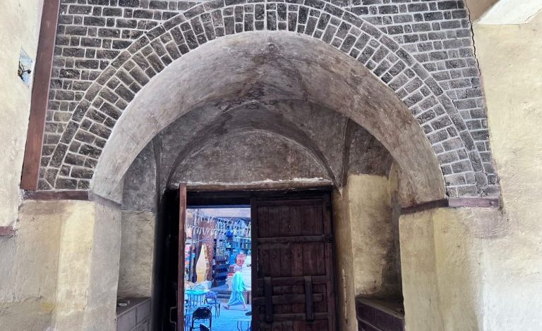 Shalabi Trading Agency gate... Photo by Hassan Abdelnaim