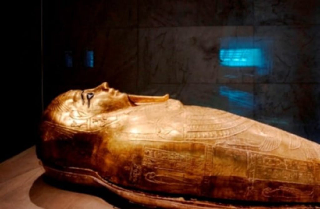Antiquities in transit The golden coffin of Ankh recovered by Egypt