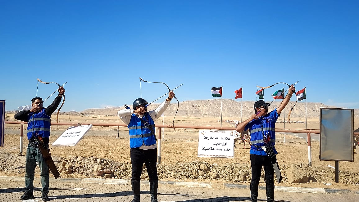 Archery is among Egypt’s most prominent traditional sports”
Photo: Hadeer Mahmoud