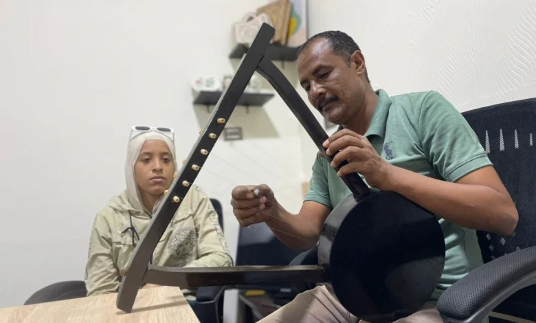 Simsimeya players. Photo:Mohamed Awad