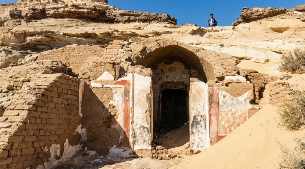The Lost Temple of Beris: How Egypt’s Desert Swallowed a Roman-Era Pilgrimage Site tempalt Bearis in New Valley 3 1