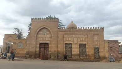 Tomb of Ahmed Shawky before destruction. Photo: Hassan Hafez