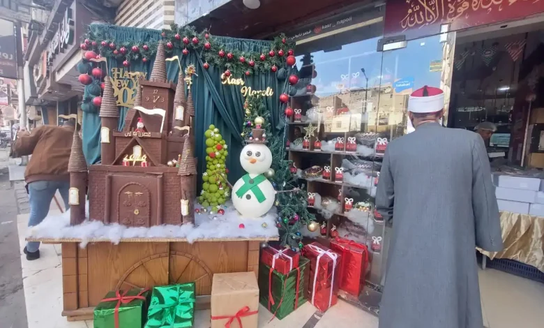 Christmas gifts in Asyut. Photo:Jasmine Mehana