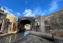 Facade of the Al-Amseeli Berchid residence.Photo :Mohamed Awad