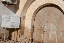 Front of the grainhouse. Photo: Esraa Mohareb