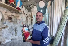 Saleh Riyad, maker of Virgin Mary sculptures in the village of Abu Hagar in Asyut. Photo: Jasmine Mehna