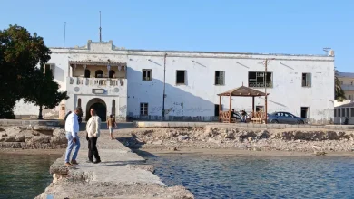 A dilapiadted part of the seaport in El Qusayr. Photo:Esraa Mohareb