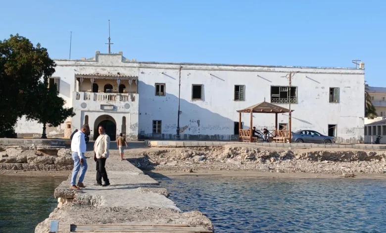 A dilapiadted part of the seaport in El Qusayr. Photo:Esraa Mohareb