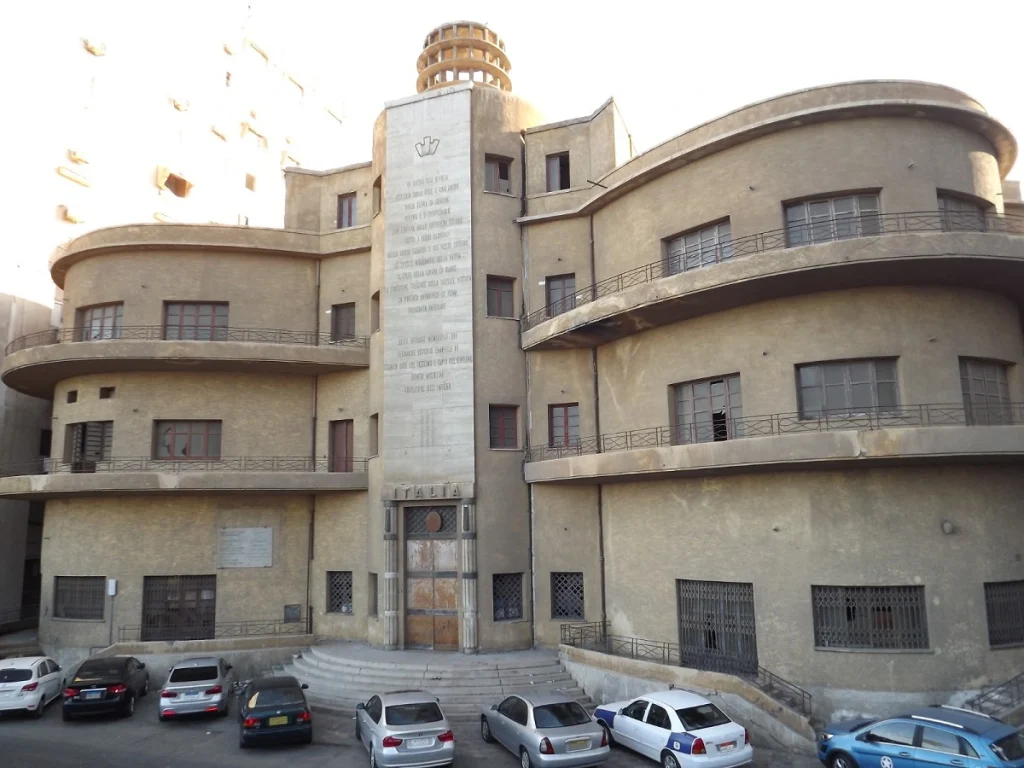 Mussolini’s Architectural Message in Egypt: The Fascist Symbol Hidden in Plain Sight in Port Said italian hosue Port Said