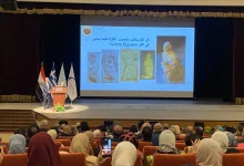 A showcase of the caricature art that took root in the city of Alexandria.- Photo: Mirna Gohar