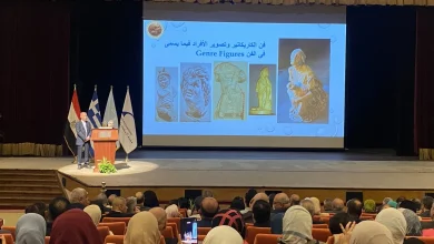 A showcase of the caricature art that took root in the city of Alexandria.- Photo: Mirna Gohar