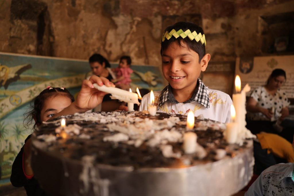 Palms, Crowns, and Crosses: How Egypt’s Coptic Christians Celebrate Palm Sunday in Upper Egypt Palm Sunday Minya