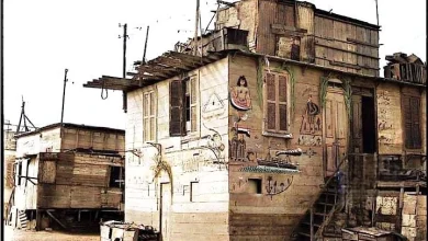 A conceptual rendering of the home of Umm al-Faqir on Lake Manzala Photo: Archives