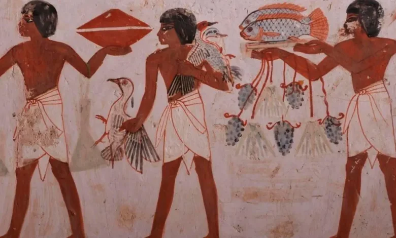 Ancient Mural of Sham El-Nessim Celebrations - Photo: Creative Commons