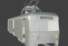 A visual from the Virtual Reality project documenting the Raml Tram. Photo: Courtesy of Engineer Ahmed Amara